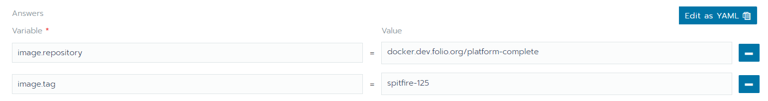 add answers variables